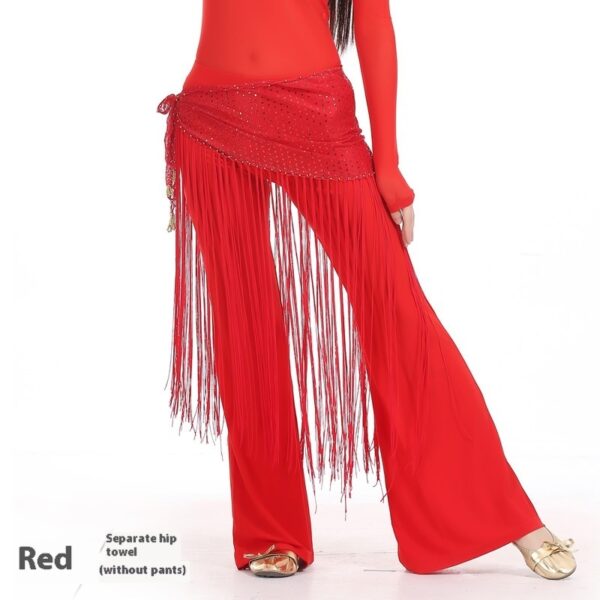 Highlight Tassels Waist Chain Practice Clothes Hip Scarf - Image 3