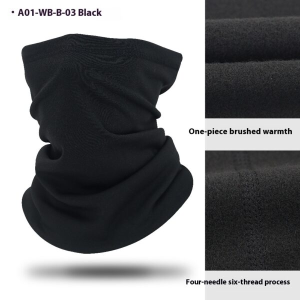 Fleece Warm Thickened Scarf Outdoor Sports Cycling Mask - Image 2