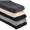 Autumn And Winter Fleece-lined Thickened Screw Cotton Vertical Stripes Base One-piece Trousers - Image 6