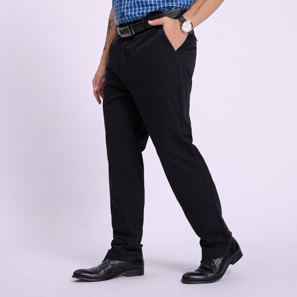 Fat Man Summer Oversized Casual Trousers Men's Business Leisure - Image 2