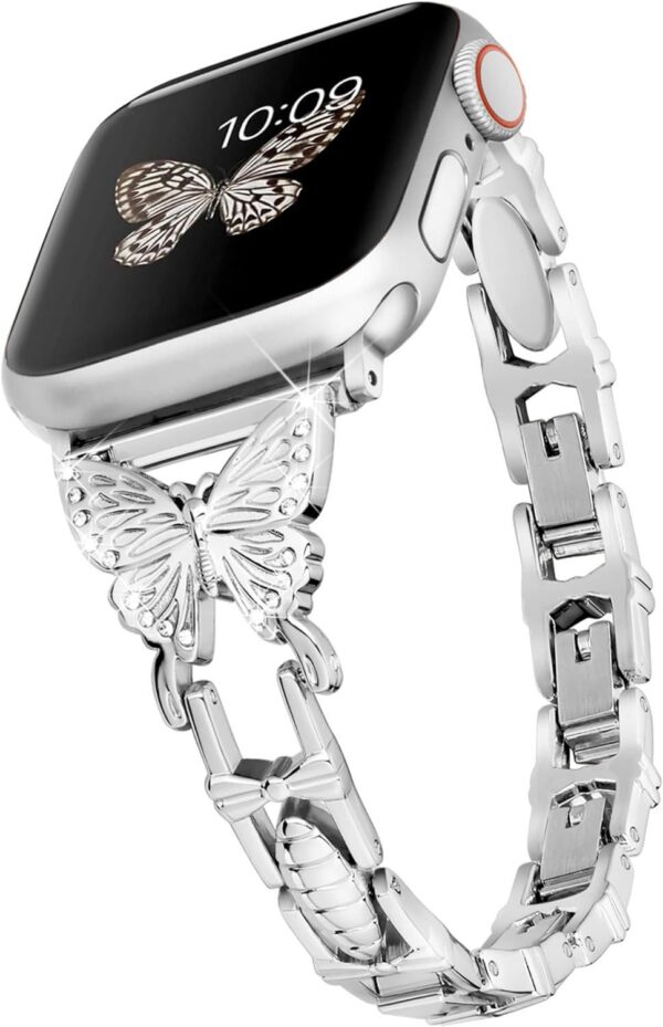 Watch Band Diamond Small Butterfly - Image 8
