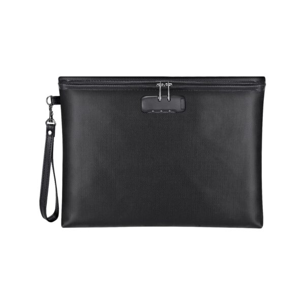 Zippered File Bag Liquid Silicone Fire Protection Data File Buggy Bag - Image 4