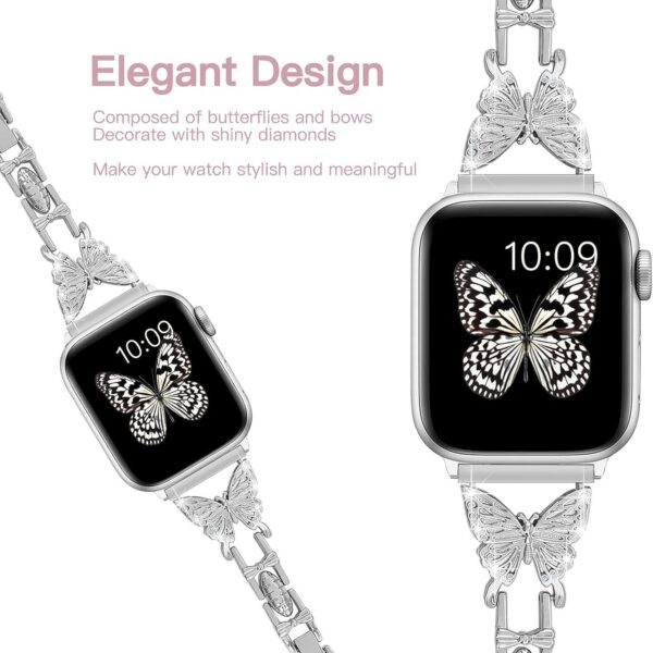 Watch Band Diamond Small Butterfly - Image 2