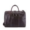 Men's Handbag Leather Briefcase Shoulder Crossbody - Image 5