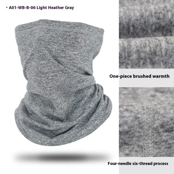 Fleece Warm Thickened Scarf Outdoor Sports Cycling Mask - Image 8