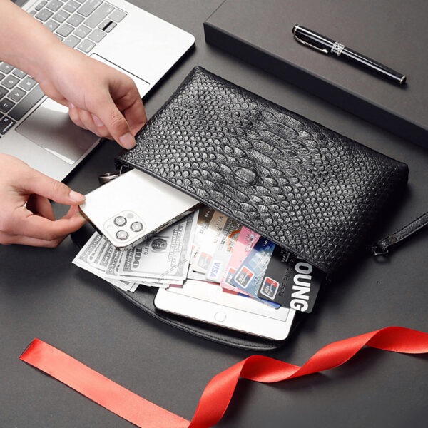Men's High-grade Envelope Men's Clutch - Image 5