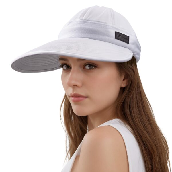 Sukeen Cooling Visor Cap For Women&Men, 2 In 1 Zip-Off Sun Hat With UV Protection For Outdoor Sports Golf Travel Tennis Beach - Image 5