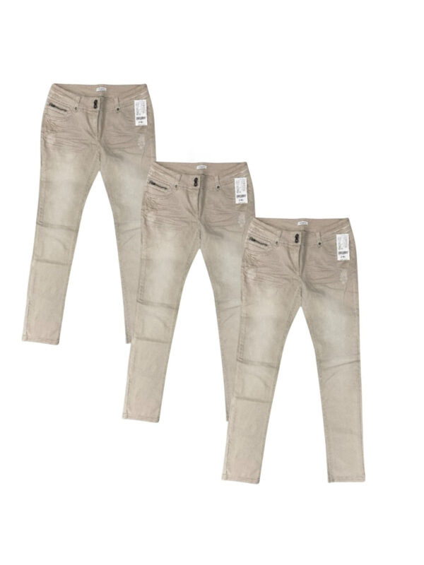 3-Pack Women's Fitted Stretch Jeans | Unique Styles, Everyday Comfort - Image 3