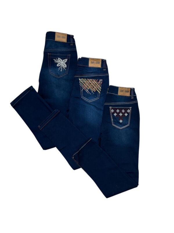 3-Pack Women's Fitted Stretch Jeans | Unique Styles, Everyday Comfort - Image 9