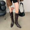 Autumn And Winter New Retro High Sense Niche Knight Boots Children