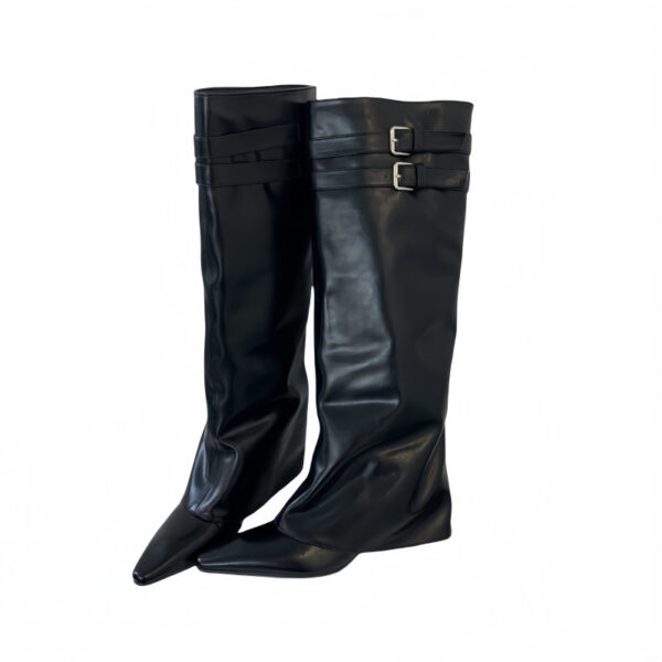 Temperament Wild Sleeve Fashion Boots - Image 5