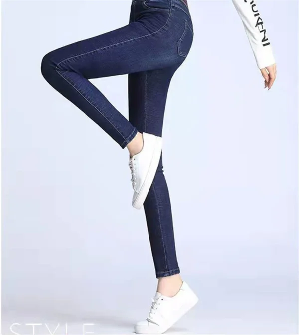 Vintage Skinny Pencil Ankle Length Jeans Women High Wasit Big Size 34 Stretch Denim Pants Mom's Leggings Vaqueros Slim Pantalone - Image 18