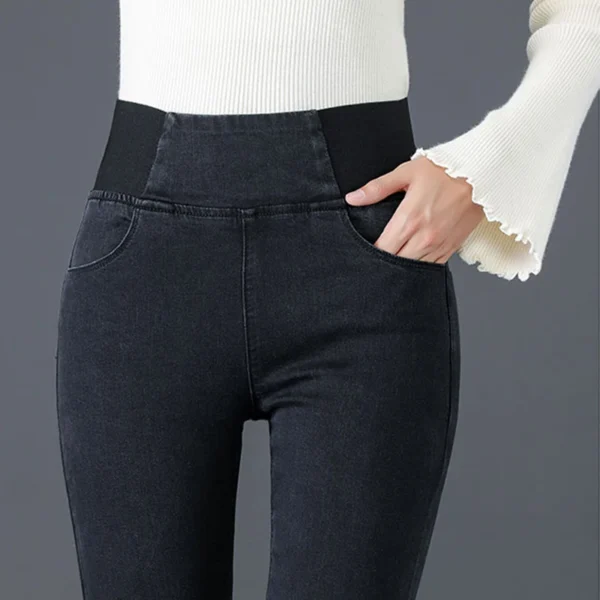 Oversize 26-38 Black Skinny Pencil Jeans Women High Waist Slim Denim Pants Stretch Leggings Vaqueros Casual Pantalones Jean 2024 - Image 7